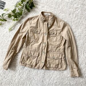 LOFT Tan Utility Jacket